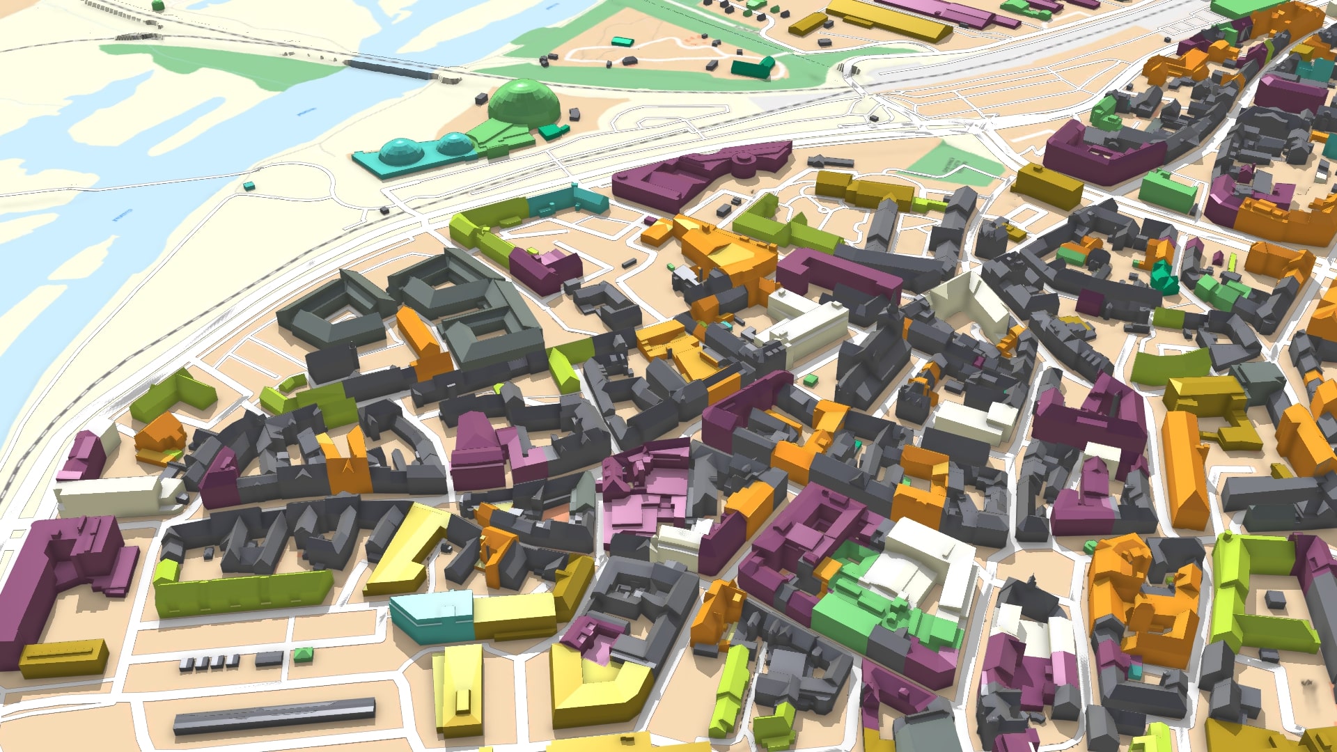 3D city models