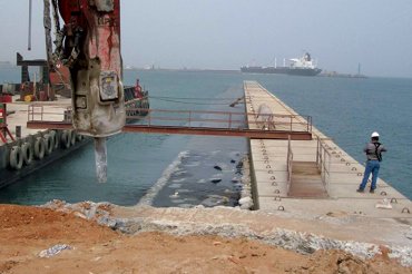Harbour Construction In Ghana NS 04196